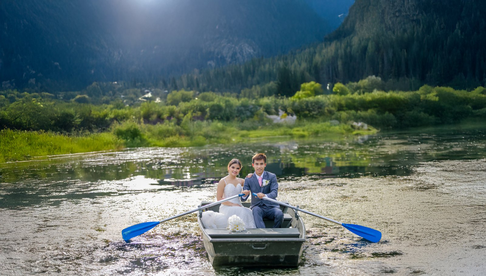 Outdoor wedding photo 2